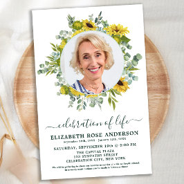 Budget Celebration Life Sunflower Eukalyptus Foto