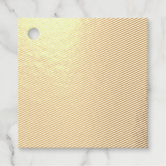 BUDGET CERISE PINK Moderne Core Wedding Geschenkanhänger (Vorderseite)