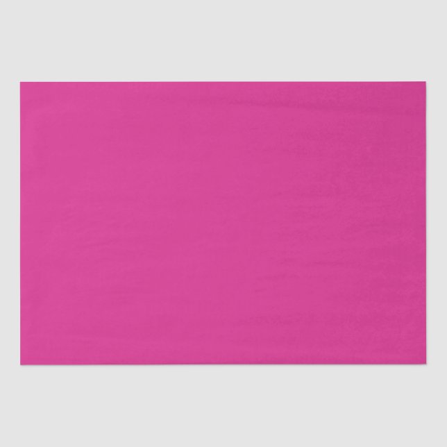 BUDGET CERISE PINK Moderne Core Wedding Seidenpapier (Vorderseite)