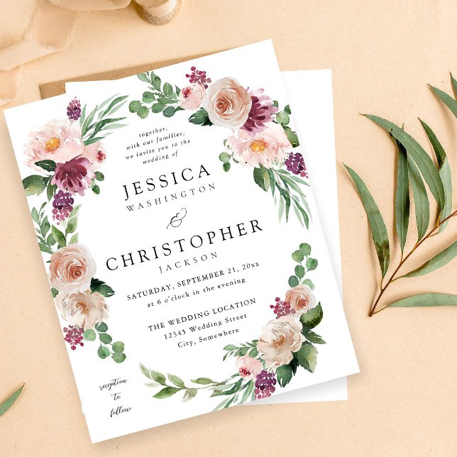 Budget Champagne & Pink Floral Wedding 2 (Von Creator hochgeladen)