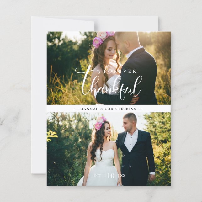 Budget Chic 2 Photos Collage Hand Lettered  (Vorderseite)