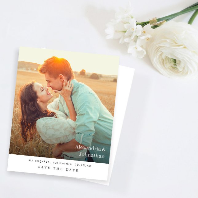 Budget Chic Stilvolles Mod-Foto Save the Date (Von Creator hochgeladen)