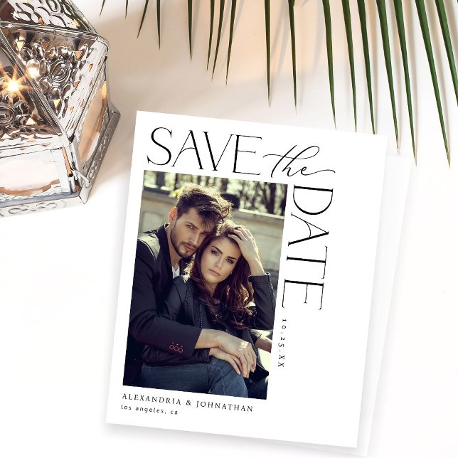 Budget Chic Stilvolles Mod-Foto Save the Date 2 (Von Creator hochgeladen)
