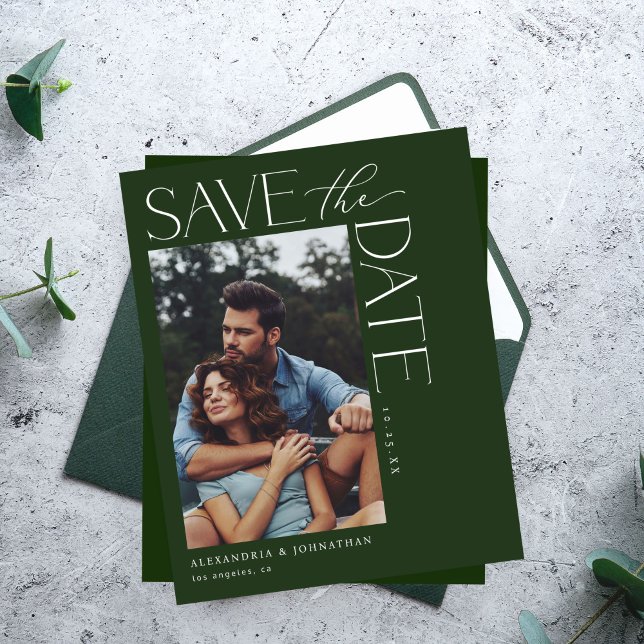 Budget Chic Stilvolles Mod-Foto Save the Date 2 GD (Von Creator hochgeladen)