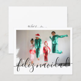 BUDGET Christmas Feliz Navidad Typografy Foto