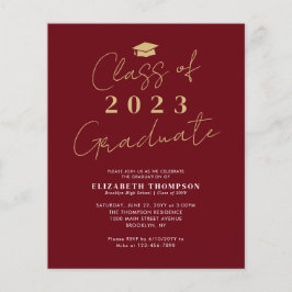 Budget Class of 2023 Red Gold Graduation Party