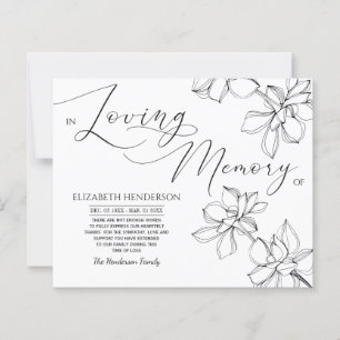 Budget Classic Beileid Memory /Vielen Dank.