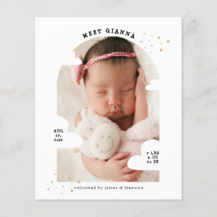 BUDGET Cloud Arch Foto Collage Vielen Dank, dass S