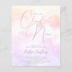 Budget Cloud Nine Dreamy Pastel Wolken und Sterne