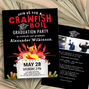 BUDGET Crawfish Boil Abschluss 3 Foto Einladung