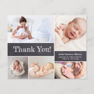 Budget Custom Foto Collage Baby Dusche