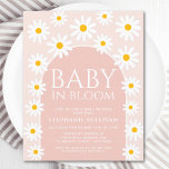 Budget Daisy Baby in Bloom Baby Dusche Einladung<br><div class="desc">Hast du vor,  ein Mädchen mit einer Babydusche zu duschen? Diese niedliche Einladung ist mit handgezeichnet Gänseblümchen auf rosa Bogen geschmückt. Es sagt Baby in Bloom in stilvoller Typografie. Einfach anpassbar. Original Zeichnend © Michele Davies.</div>