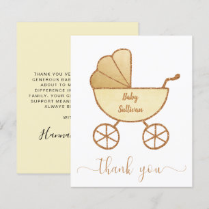 Budget Danke Baby Dusche Gelbe Carriage