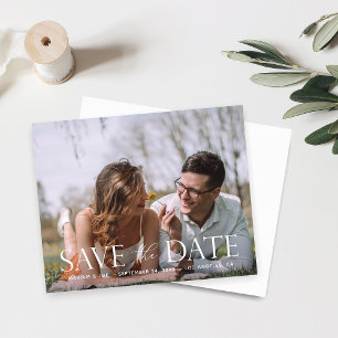 Budget Das Skript H Modern Foto Save the Date