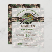 Budget Dinosaurier Geburtstagsraptor Tarnung einla