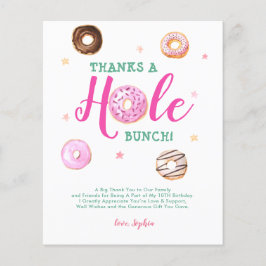 BUDGET Donuts Danke für das Foto "Hole Bunch" Viel