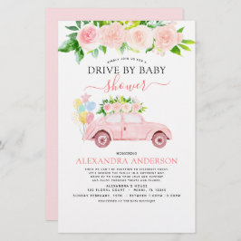 Budget Drive by Baby Dusche Blütenrot pink