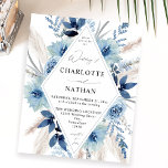Budget Dusty Blue Boho Floral Wedding Flyer<br><div class="desc">****** PAPIER IST DÜNN. AKTUALISIEREN SIE EIN BILDERPAPIER. ES SIND KEINE ENVELOPEN ENTHALTEN. FÜR KARTENLAGER, THICKERKARTEN, KARO DEN LINK UNTEN AUS. KARTENBESTAND, THICKERKARTEN HABEN EINE OPTION FÜR ENVELOPES ODER ENTHALTEN SIE******* Keine Umschläge, Papier Flyer-Version. Rett Geld für formelle Einladungen mit dieser kleinen Einladung. Holen Sie sich Ihre Gäste für die...</div>