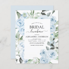 Budget Dusty Blue Brautparty Luncheon