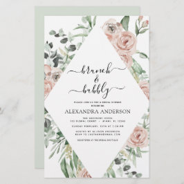 Budget Dusty Pink Brunch & Bubbly Brautparty