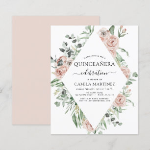 Budget Dusty Pink Quinceañera Blumenladen