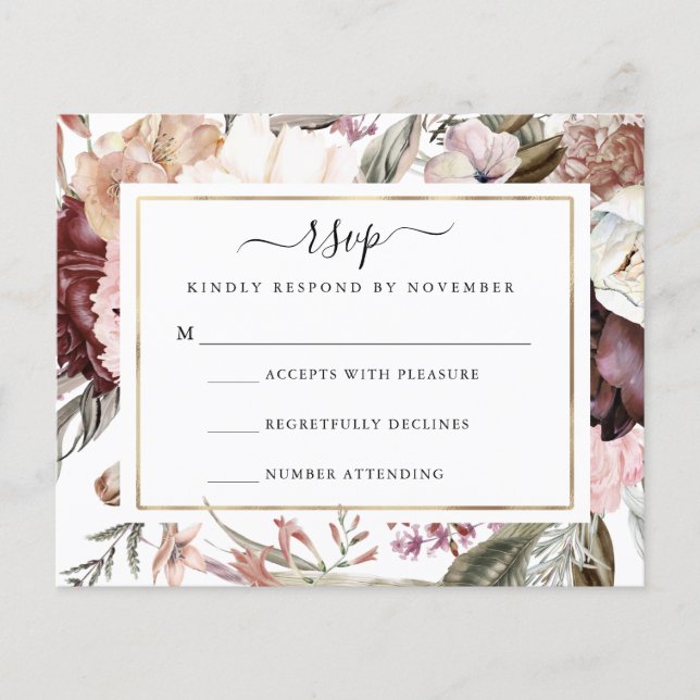 Budget Dusty Rose UAWG Flyer (Vorne)