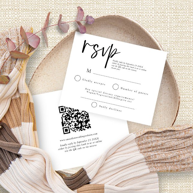 Budget Einfaches Skript QR Code Wedding RSVP (Von Creator hochgeladen)