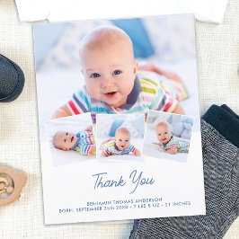 Budget Elegant New Baby 4 Foto Danke für Ihre Gebu