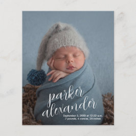 Budget Elegante Foto Collage Geburtserklärung ankü