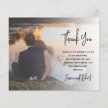 Budget Elegante Kalligraphie Foto Hochzeit Vielen 