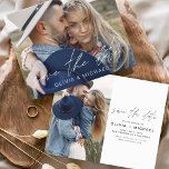 Budget Elegantes Save the Date handgeschriebenes F Flyer<br><div class="desc">Budget Handgeschriebene Hochzeit Speichern Sie die Datumskarten,  die ein Foto auf der Vorder- und Rückseite haben. Die Save the Date Herbst-,  Herbst-,  Winter-,  Frühlings- oder Sommerkarten enthalten eine moderne,  handgeschriebene Schrift-Typografie,  die elegant,  einfach und modern ist,  um nach einem einfachen Hochzeitsfeiertag minimalistisch zu wirken.</div>