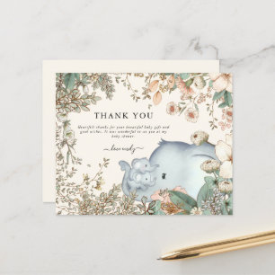 Budget Elephant Twins Cream Baby Dusche Vielen Dan