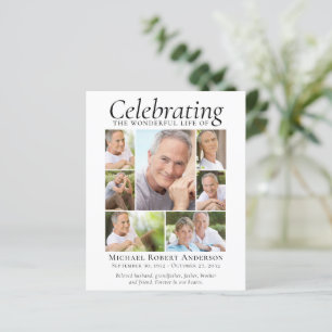 Budget Erinnerungsfoto-Collage Dankeschön-Karte