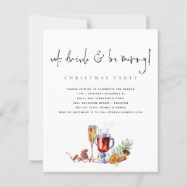 Budget Essensgetränke sei frohe Weihnachts-Party e