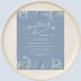 Budget Etwas Blue Brautparty Blue Einladung