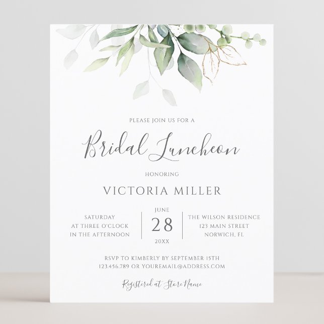 Budget Eucalyptus Bridal Luncheon (Von Creator hochgeladen)
