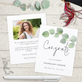 Budget Eukalyptus Foto 2023 Glückwunsch Abschluss