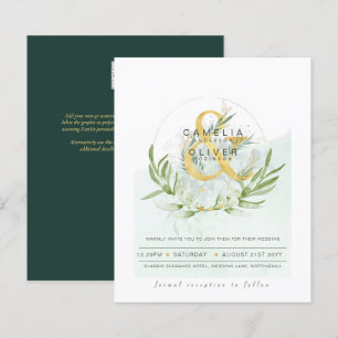 Budget Eukalyptus Greenerity Wedding QR CODE Einla