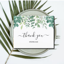 Budget Eukalyptus Greenery Personalisiert Vielen D