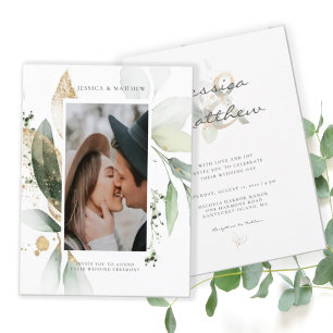Budget-Eukalyptus-Hochzeitsfoto-Einladung