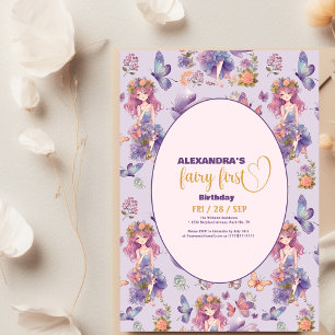 Budget Fairy First Enchanted Woodland 1. Geburtsta