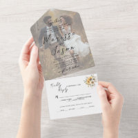 Budget Fall Custom Foto Hochzeit