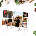 Budget Feliz Navidad Silver 6 Foto<br><div class="desc">** SATIN PAPIER IST PAPIERTHIN. AKTUALISIEREN SIE DAS PAPIER FÜR EIN BILD, KARTENPAPIER. HAT EINE OPTION FÜR ENVELOPES. *** Rette Geld für Einladungen mit dieser kleineren Einladung, die eine Option für Umschläge hat. Schenken Sie mit Ihren Feliz Navidad Silver 6 Foto Urlaubskarten einen Feiertagsjubiläum. Multi-Foto Will eine größere Karte oder...</div>