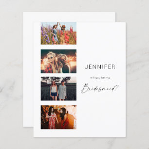 Budget Filmstrip Be My Bridesmaid Multi Foto Scri