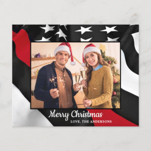 Budget Firefighter Weihnachten Donnerrot-Linie Fla