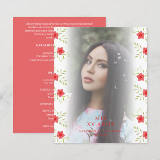 Budget Floral Garland Quinceañera Sophisticated