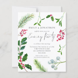 Budget Foliage Weihnachten Hochzeit Abend Party