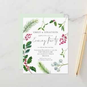 Budget Foliage Weihnachten Hochzeit Abend Party