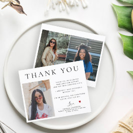 Budget Foto Abschluss vielen Dank Flyer