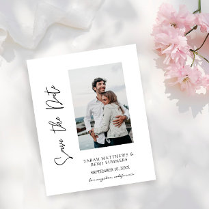 Budget Foto Handtypografie Save the Date W Flyer